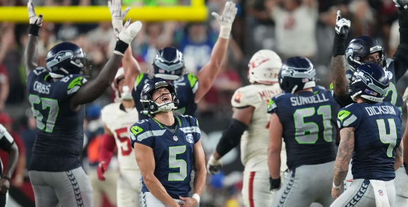Gol de campo en el último segundo le da triunfo a Seattle sobre Arizona