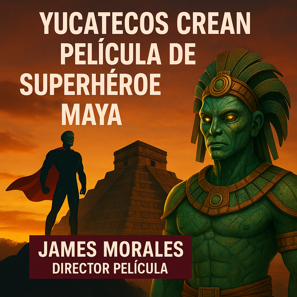 YUCATECOS CREAN PELICULA DE SUPERHÉROE MAYA