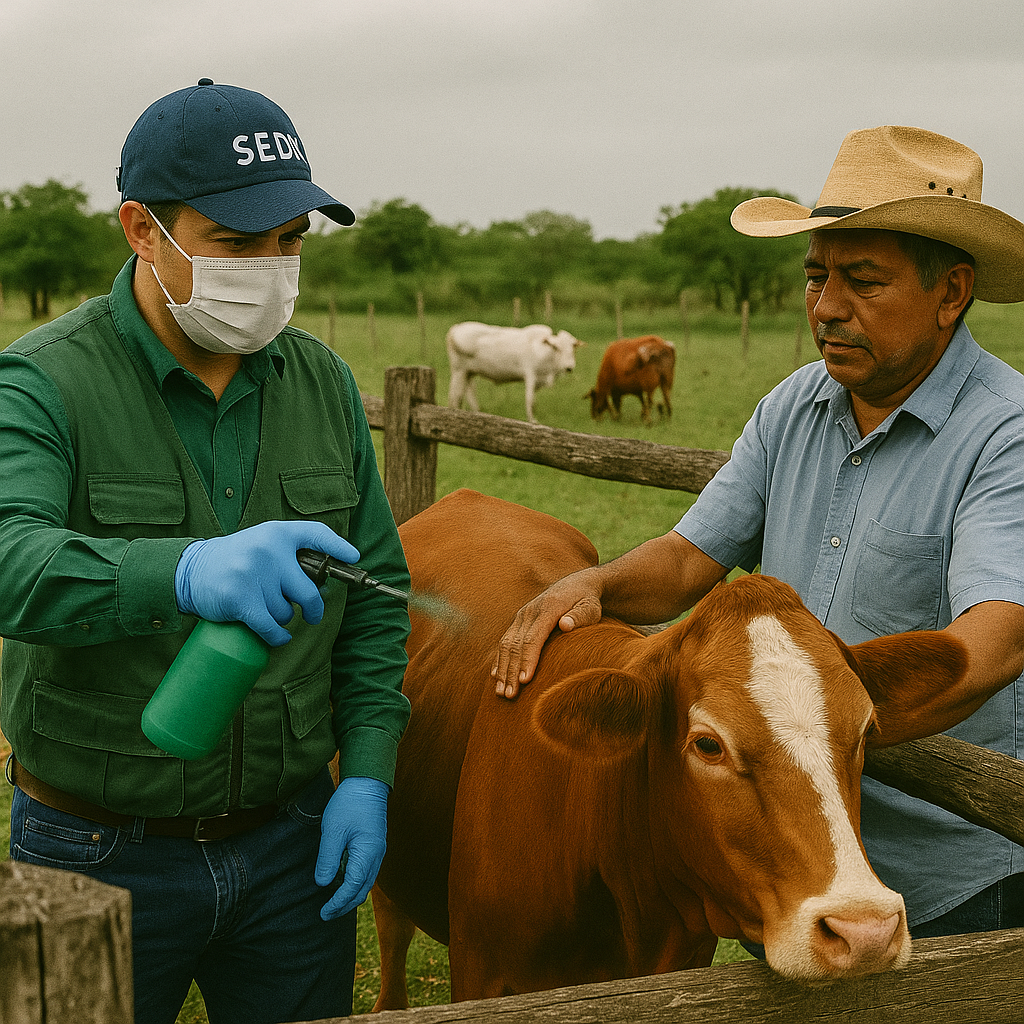 BUSCAN CERRARLE EL PASO AL GUSANO BARRENADOR EN YUCATÁN