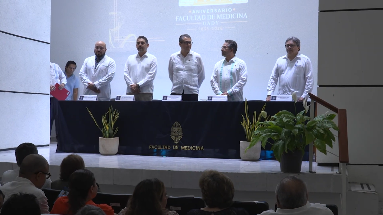 INICIA FESTEJOS DEL 193 ANIVERSARIO DE LA FACULTAD DE MEDICINA DE LA UADY