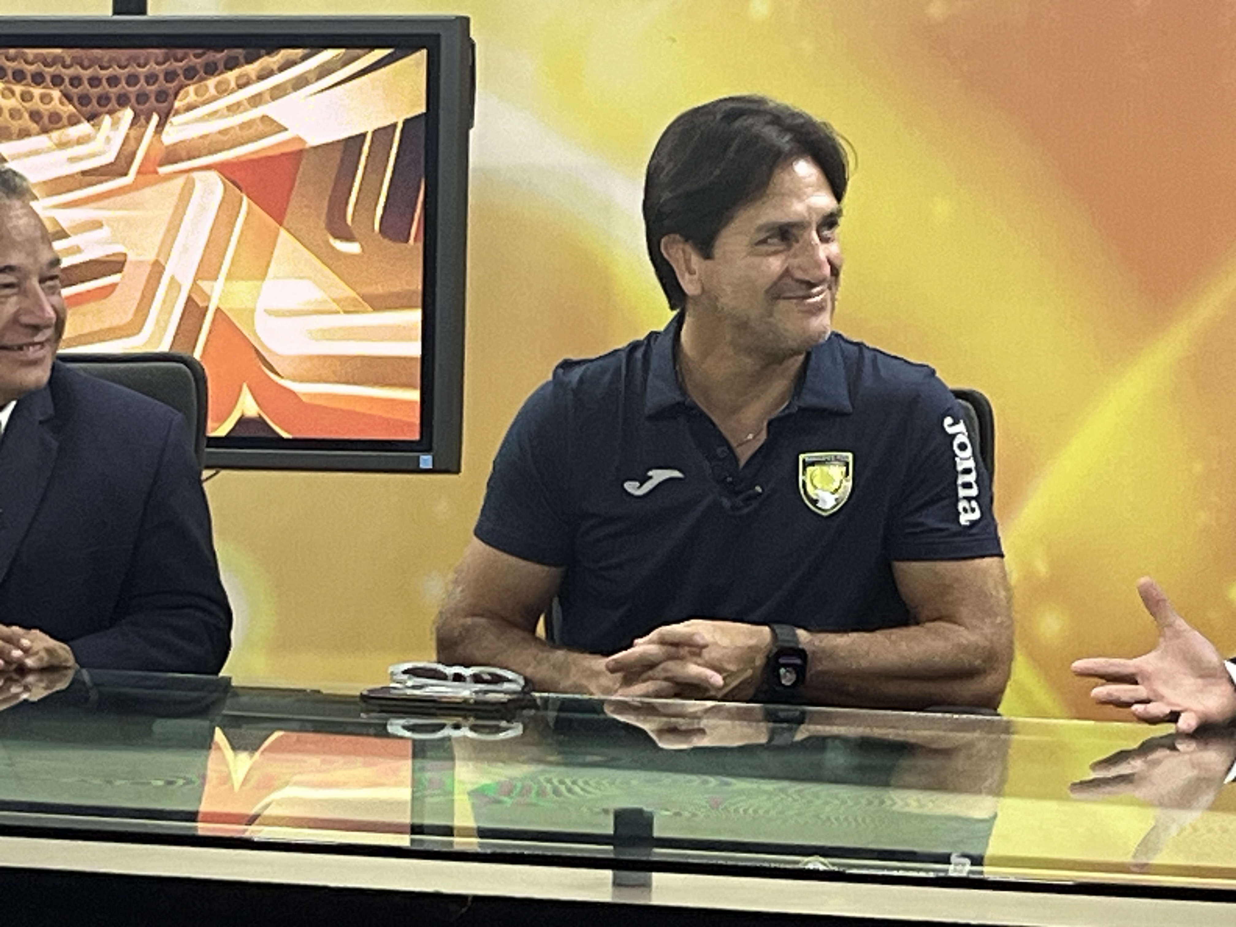 MARIONI ESTUVO FELIZ EN EL ESTUDIO 
