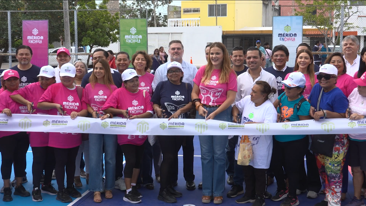 CON MÉRIDA EN CHULA, BUSCAN MEJORAR ESPACIOS PUBLICOS Y FORTALECER LA CONVIVENCIA SOCIAL