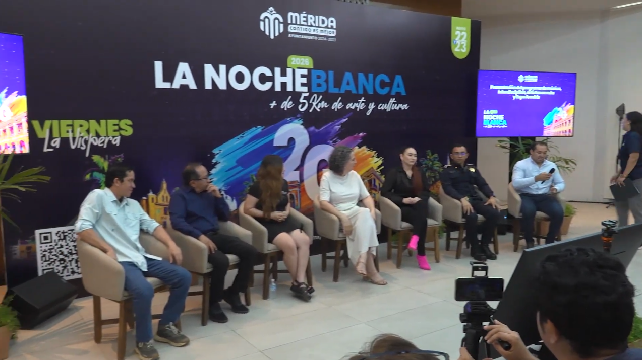 ESTE FIN DE SEMANA SE REALIZARÁ LA VISPERA Y NOCHE BLANCA EN MERIDA