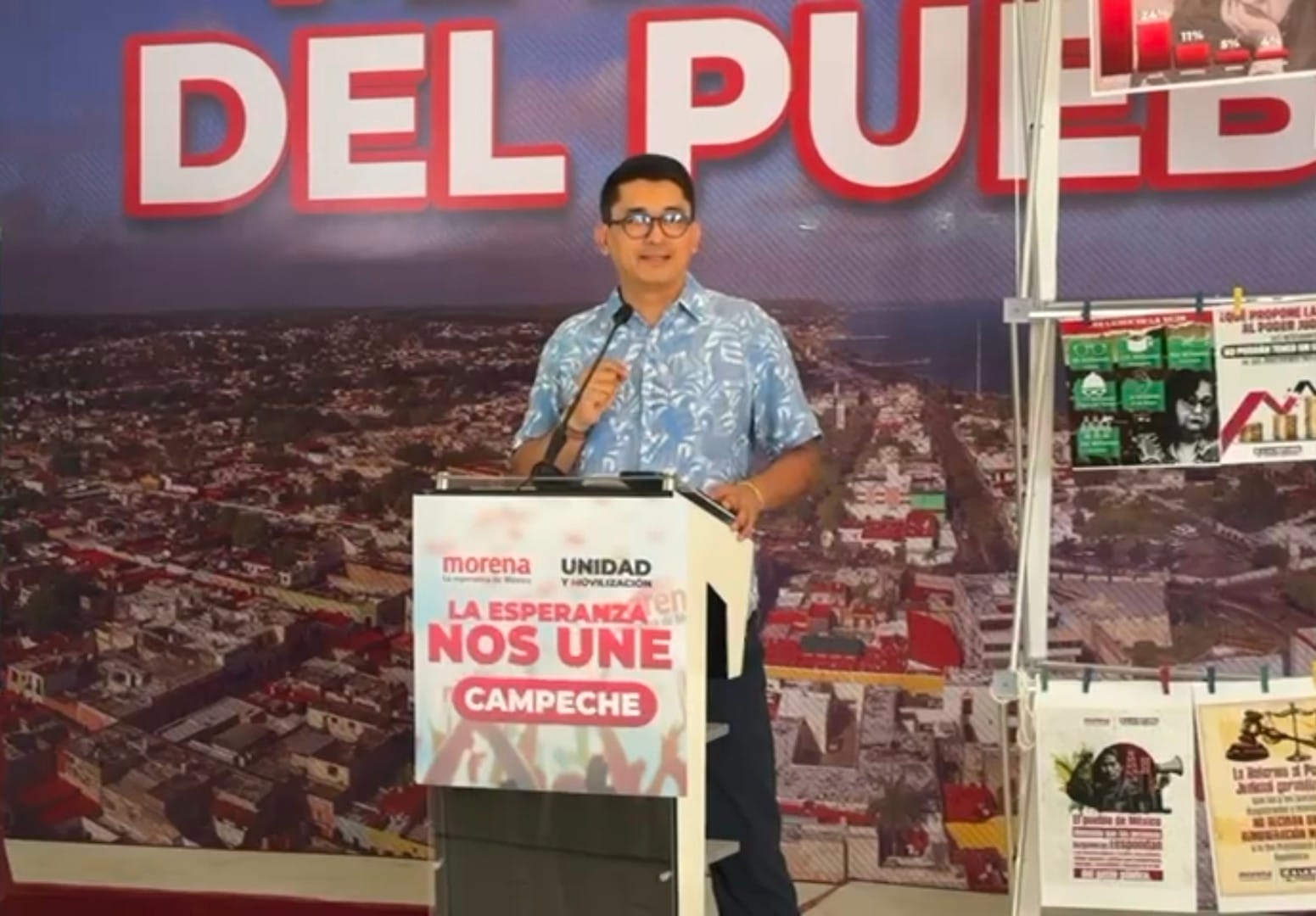 El presidente de la República, Andrés Manuel López Obrador tendrá su última visita a Campeche