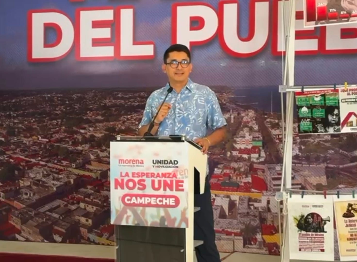 Erick Reyes acusó a la titular de la Suprema Corte de Justicia  de estar manejando el tema de la reforma