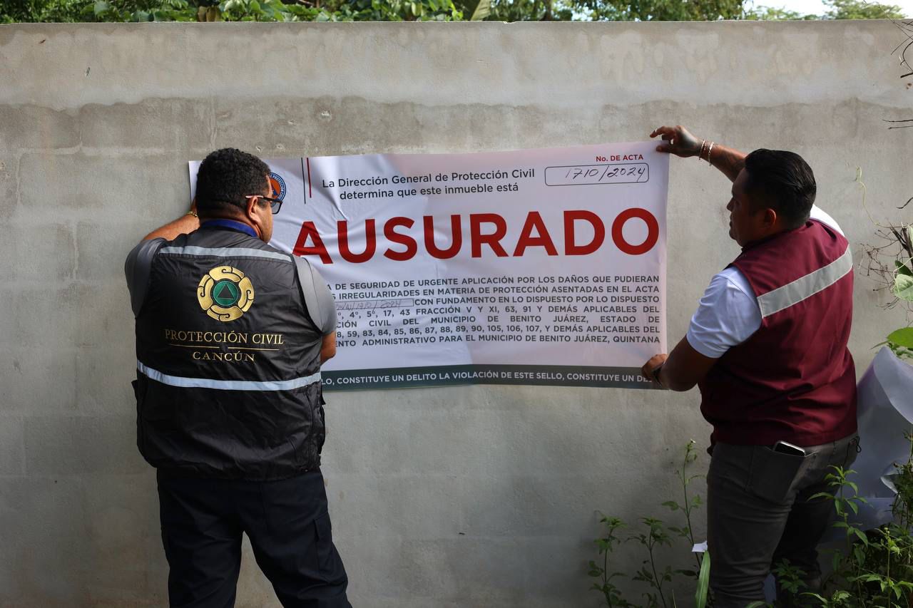 ATESTIGUA PRESIDENTA MUNICIPAL CLAUSURA TOTAL DE UN FRACCIONAMIENTO IRREGULAR 