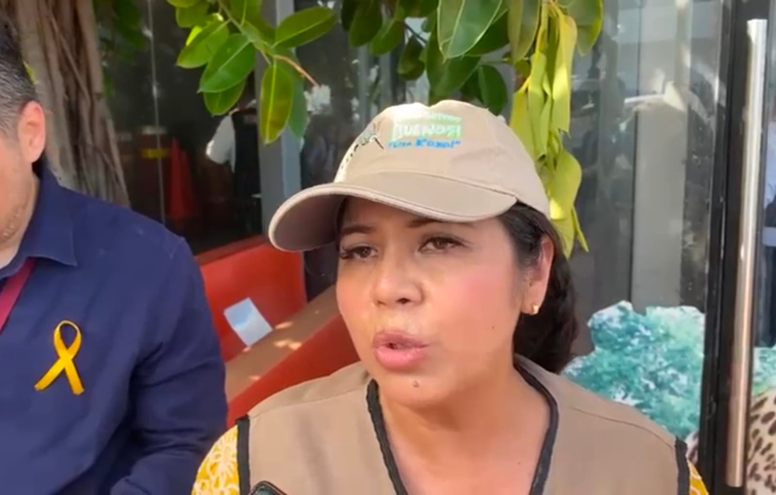 La titular de la secretaría de salud, Josefa Castillo Avendaño realizó la campaña de conciencia de la prevención del suicidio.