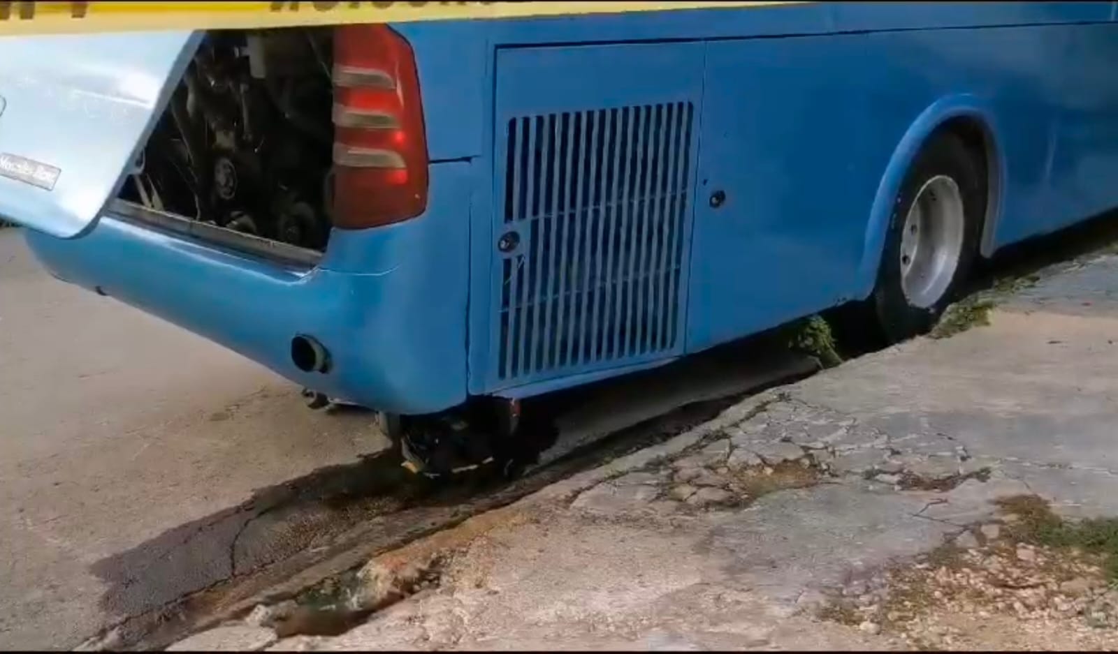 Trágico hecho se suscitó esta mañana en la avenida Baja Velocidad.