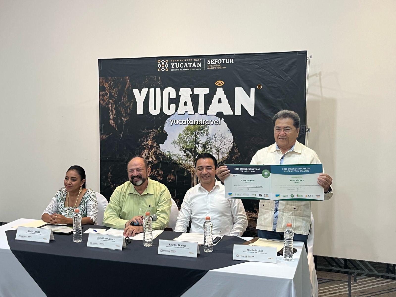 DOS PROYECTOS YUCATECOS GANAN PREMIO INTERNACIONAL TURISTICO