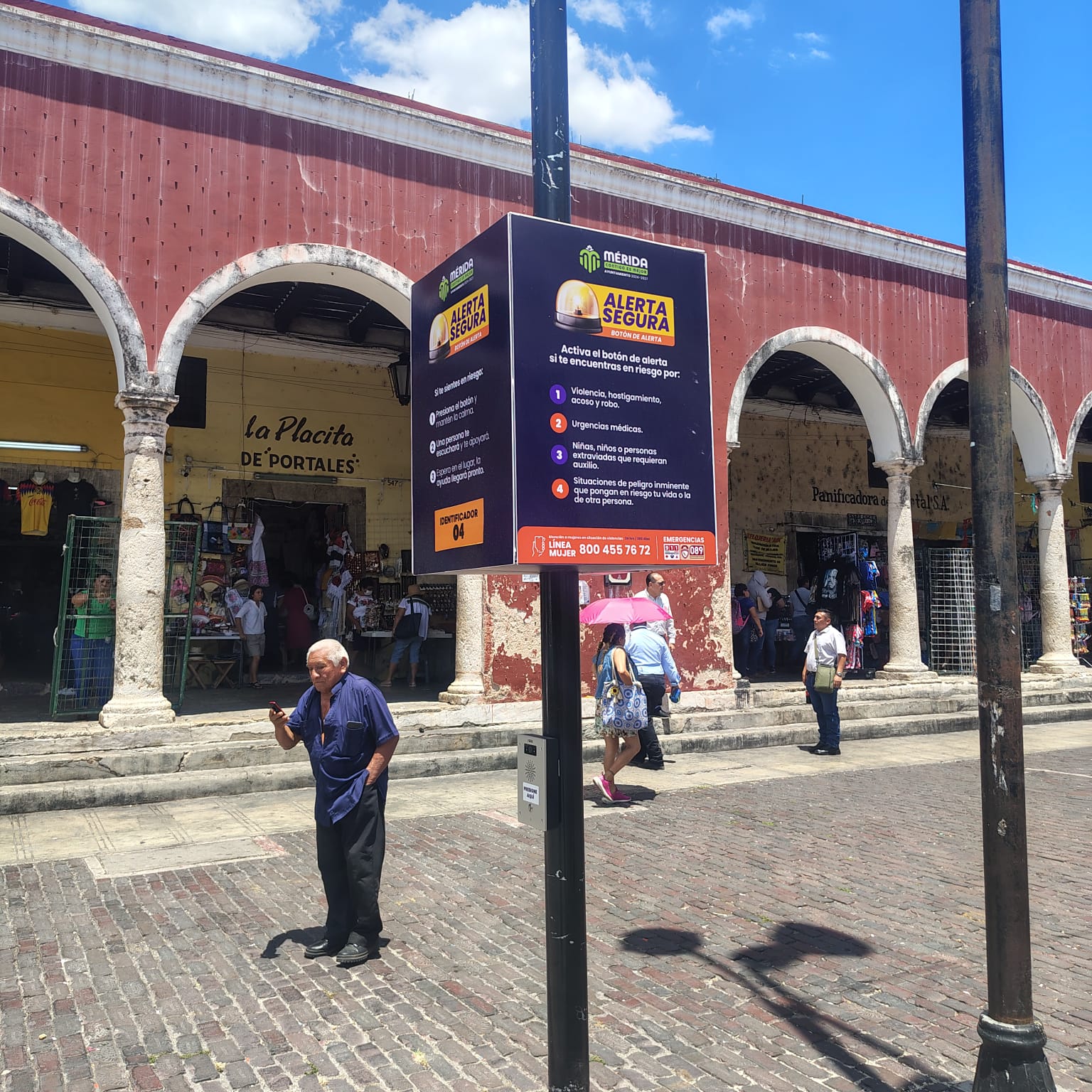 INSTALAN BOTON DE ALERTA EN EL PORTAL DE GRANOS