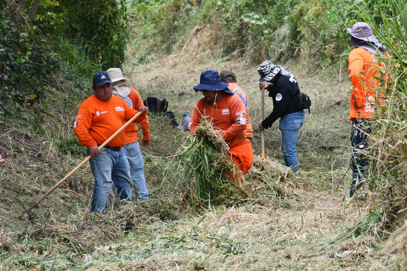 SIGUEN TRABAJOS DEL PLAN DE LLUVIAS 2025