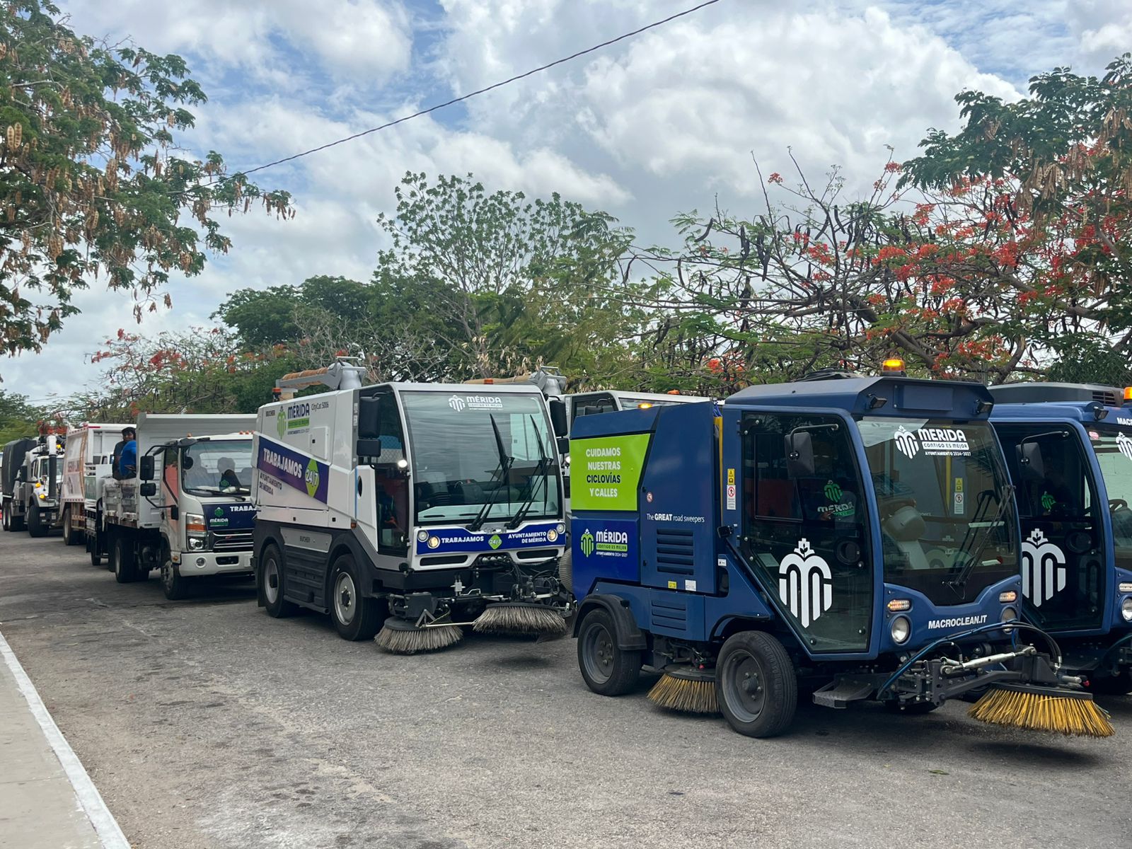 INCREMENTAN LOS MEGA OPERATIVOS DE LIMPIEZA EN MERIDA
