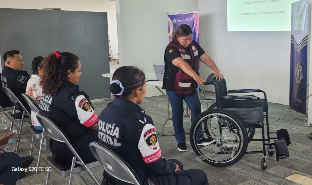 SENSIBILIZAN A PERSONAL DE SEGURIDAD SOBRE TEMAS DE DISCAPACIDAD