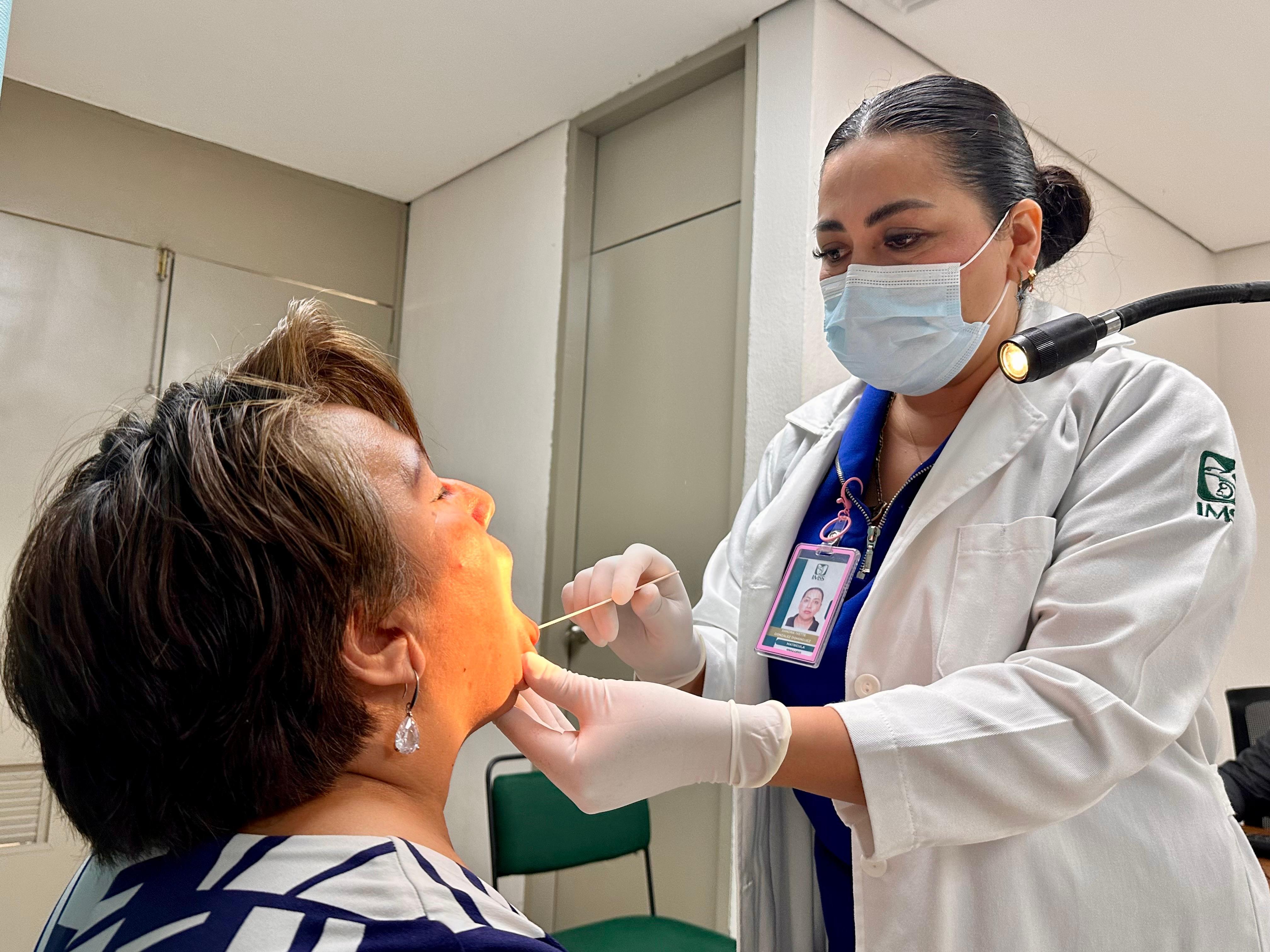 PREVIENE IMSS CAMPECHE CÁNCER ORAL