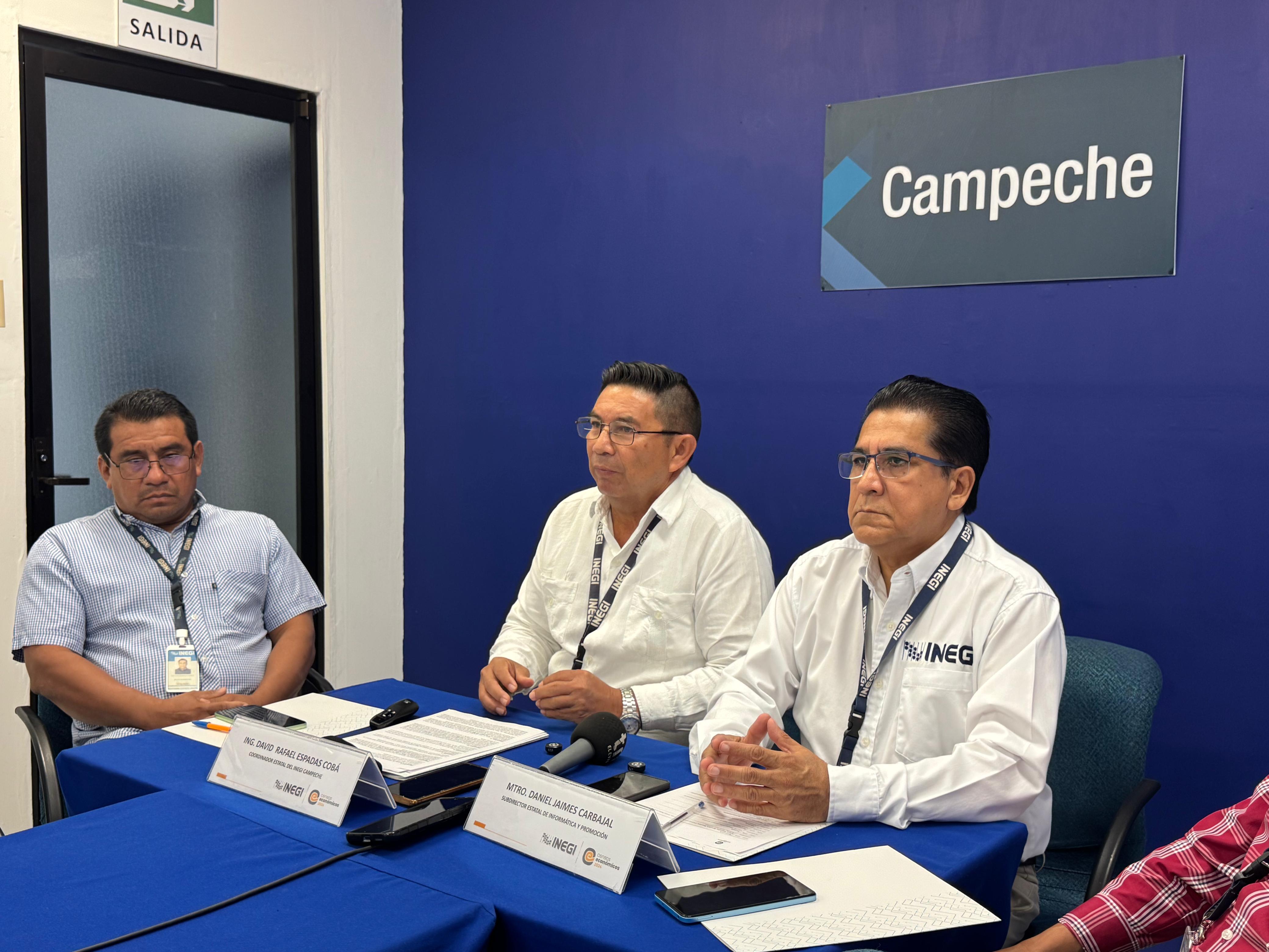 CAMPECHE PRESENTÓ UN AUMENTO EN ESTABLECIMIENTOS DEL PERÍODO 2008 AL 2024. REPORTA EL INEGI