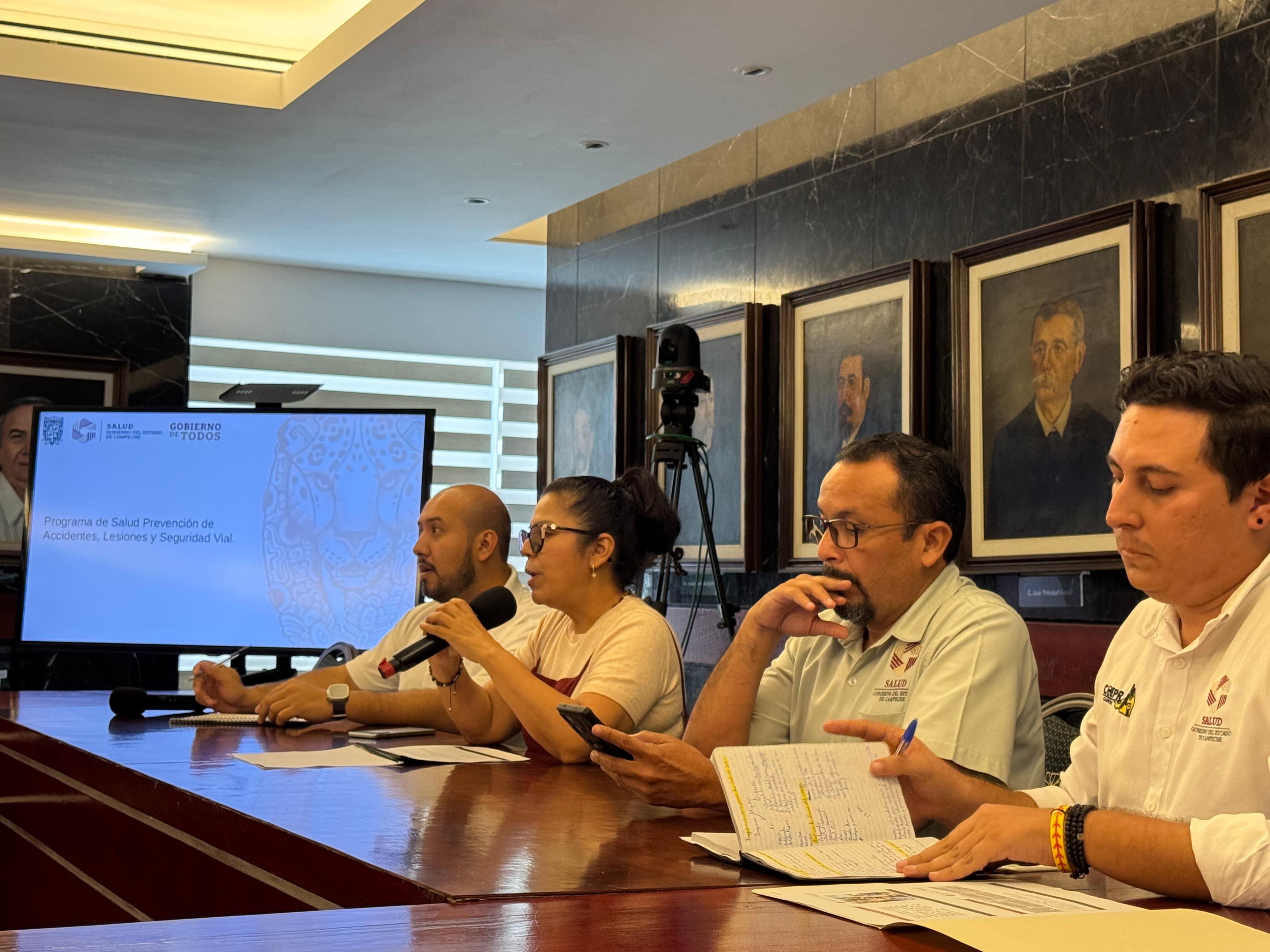 ANUNCIA SECRETARIA DE SALUD CAMPAÑA DE SEGURIDAD VIAL