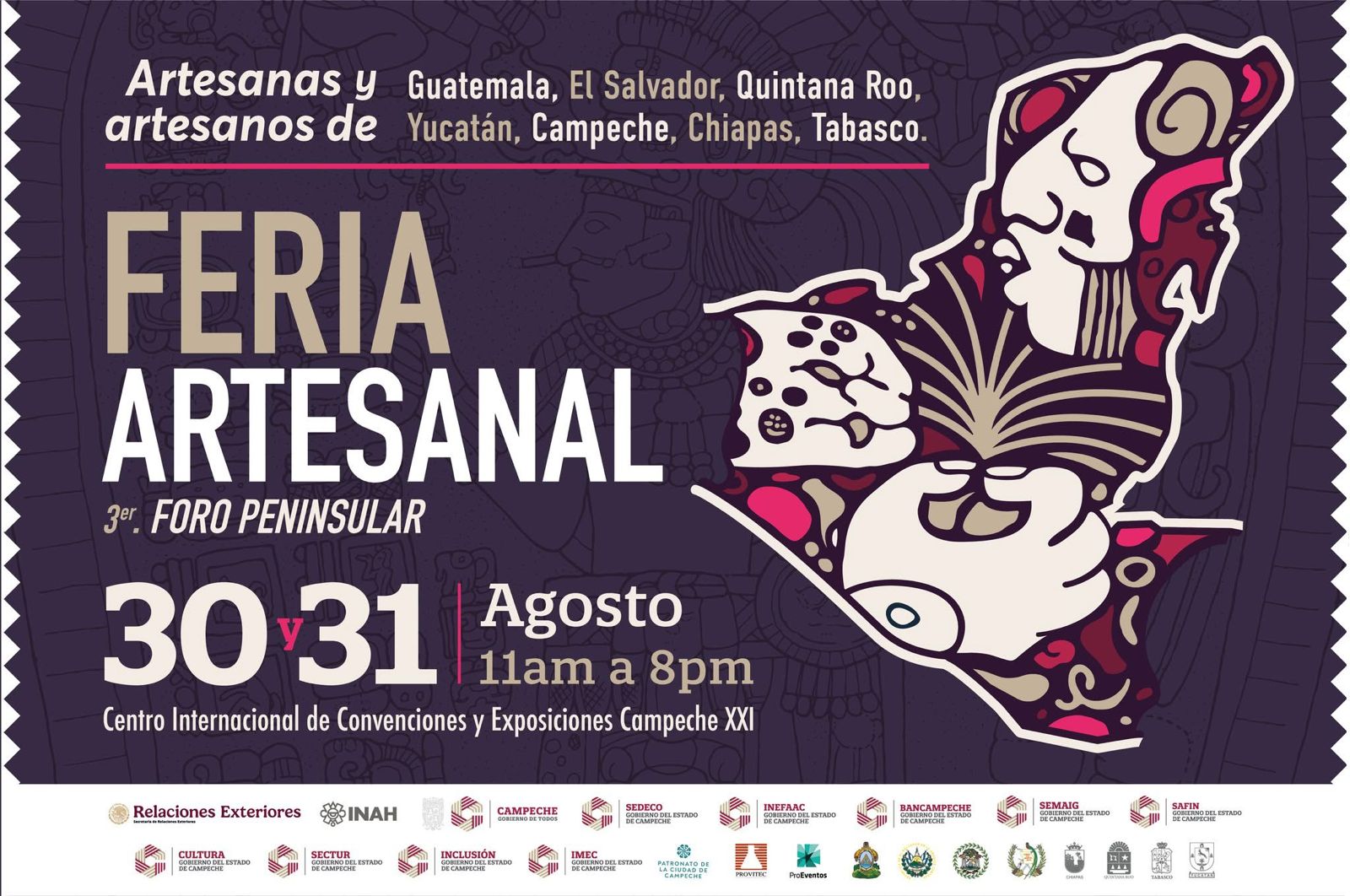 ANUNCIAN EL TERCER FORO PENINSULAR DE ARTESANÍAS Y CULTURA MAYA