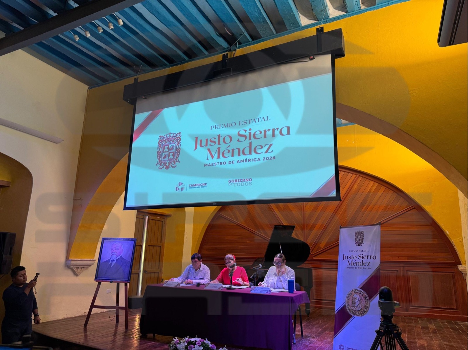 PRESENTAN LA CONVOCATORIA DEL “PREMIO ESTATAL JUSTO SIERRA MÉNDEZ, MAESTRO DE AMÉRICA 2026”