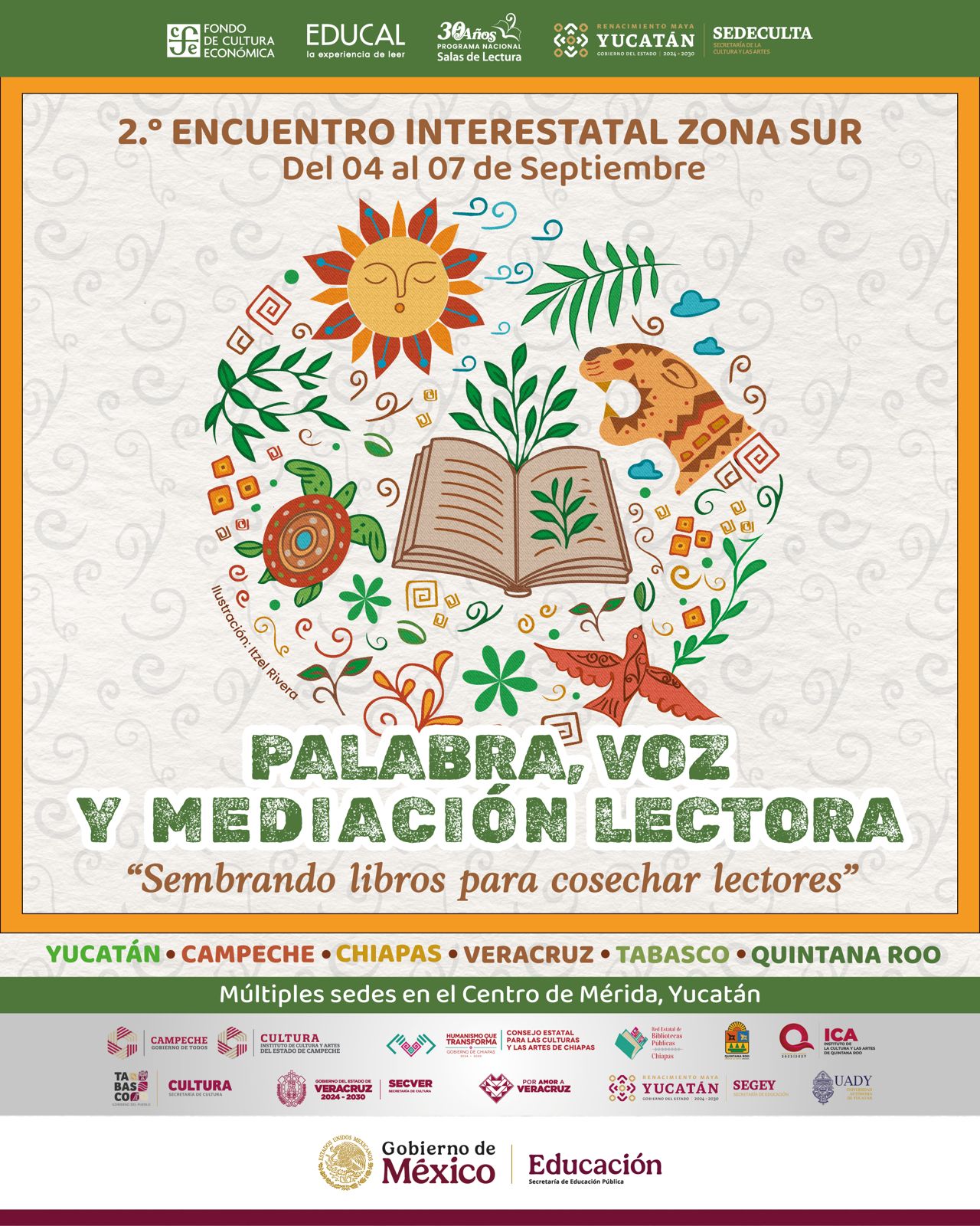 MEDIADORES CAMPECHANOS SE PREPARAN PARA EL 2º ENCUENTRO INTERESTATAL DE SALAS DE LECTURA 