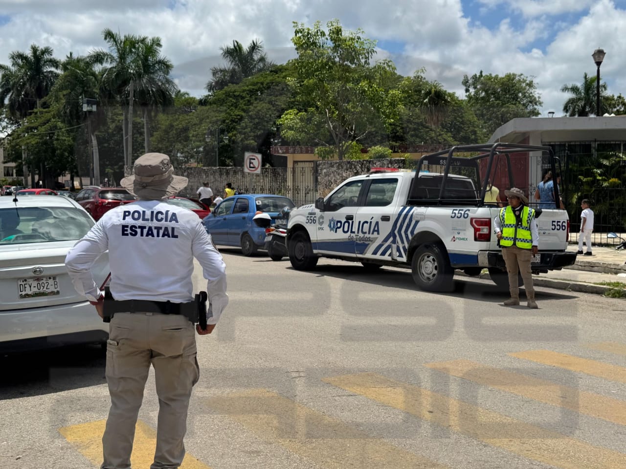 REFUERZAN SEGURIDAD POR EL REGRESO A CLASES