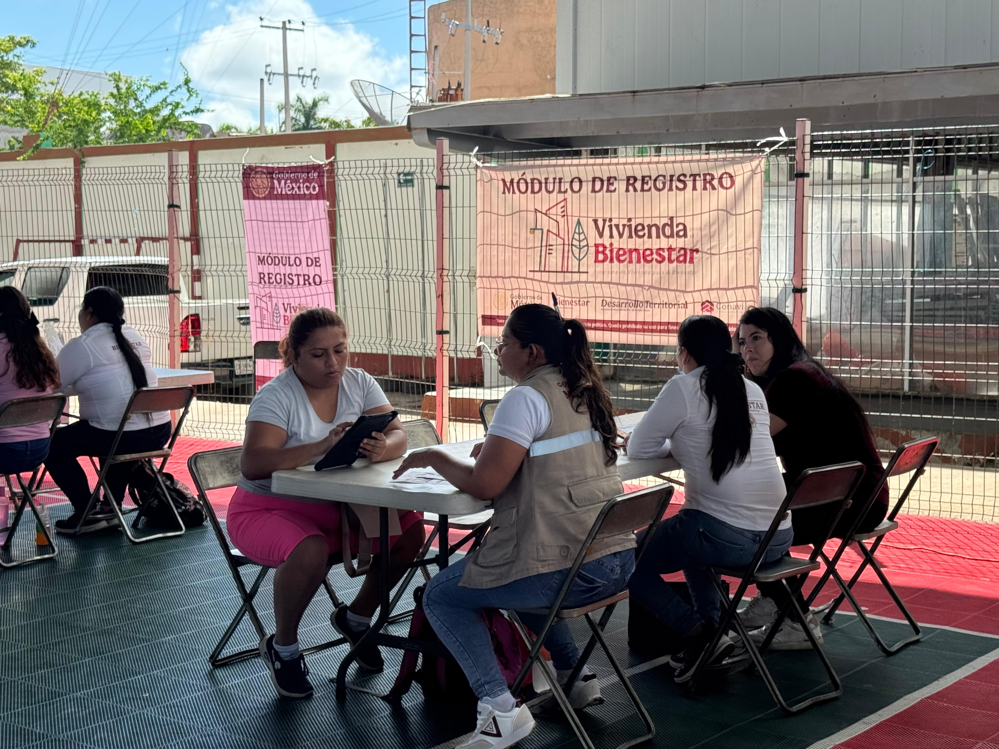 INICIA REGISTRO A VIVIENDAS DEL BIENESTAR