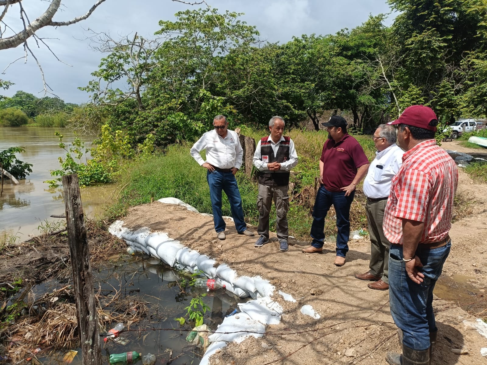 LAS MISIONES MICE REALIZAN VERIFICACIÓN EN LOS BORDOS DEL RÍO PALIZADA