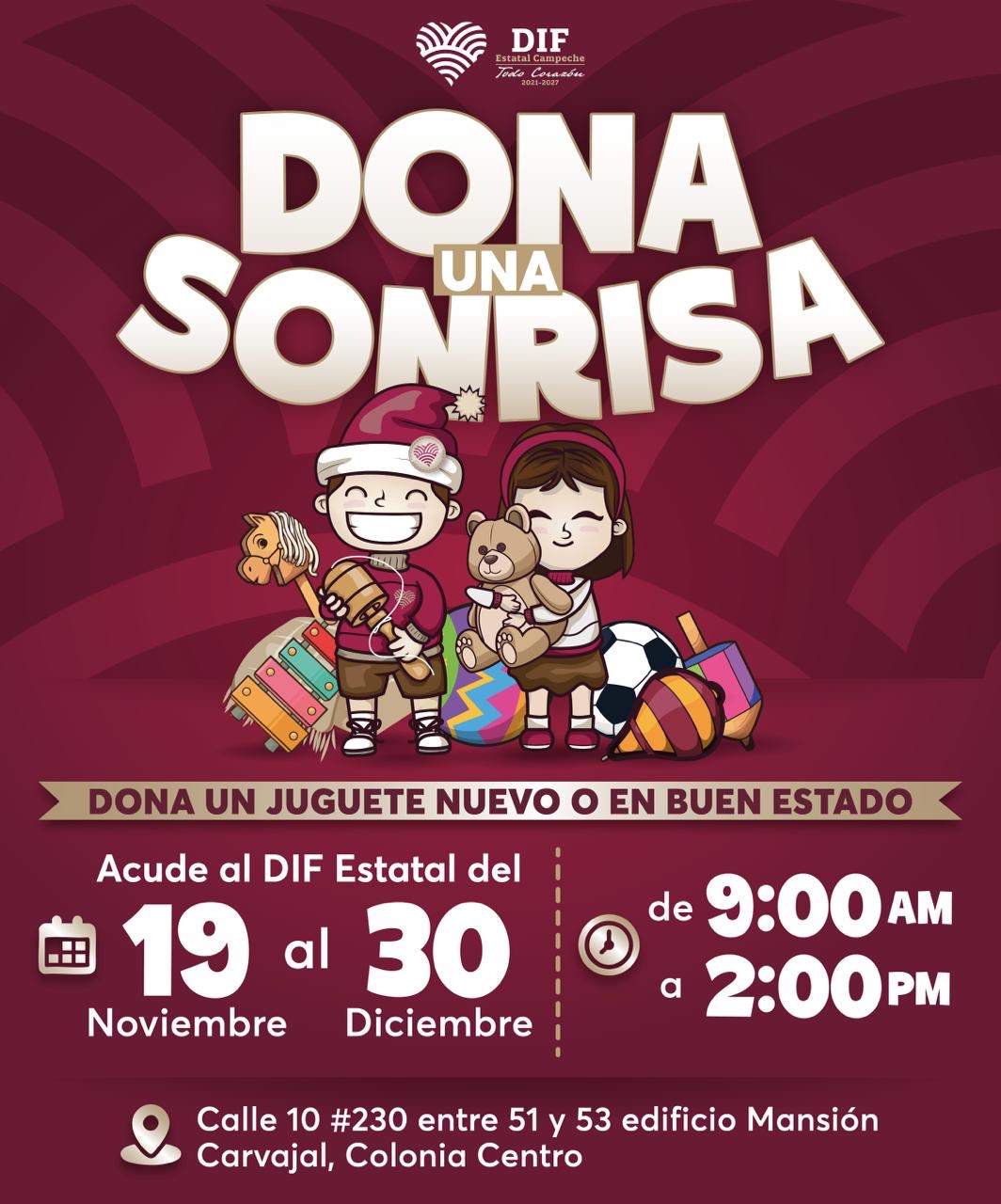 COMIENZA CAMPAÑA "DONA UNA SONRISA"