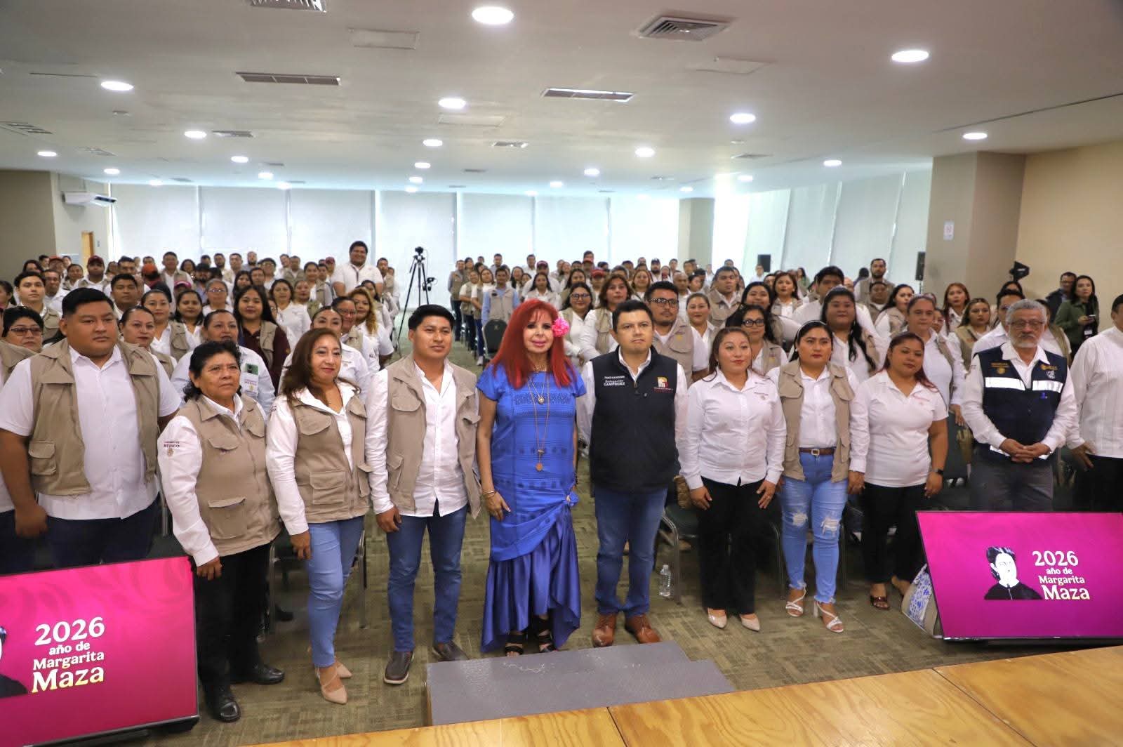 GOBERNADORA RECONOCE LABOR DE SERVIDORES DE LA NACIÓN EN APOYO A VERACRUZ Y GUERRERO
