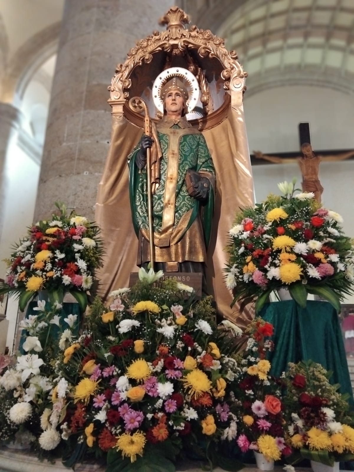 CELEBRAN A SAN ILDEFONSO DE TELEDO EN LA CATEDRAL DE MÉRIDA