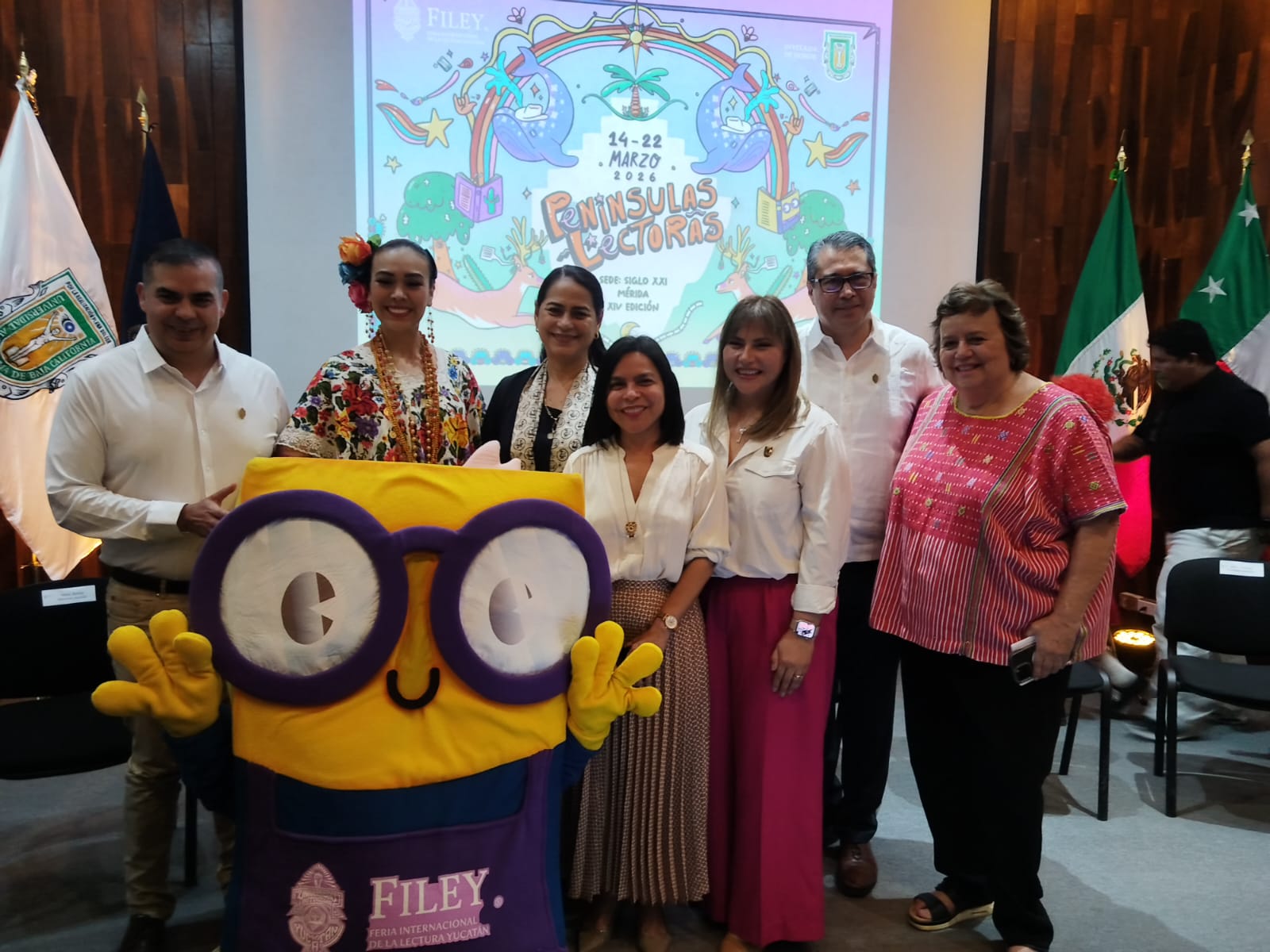 PRESENTAN LAS ACTIVIDADES QUE FORMARAN PARTE DE LA FERIA INTERNACIONAL DE LA LECTURA YUCATAN 2026