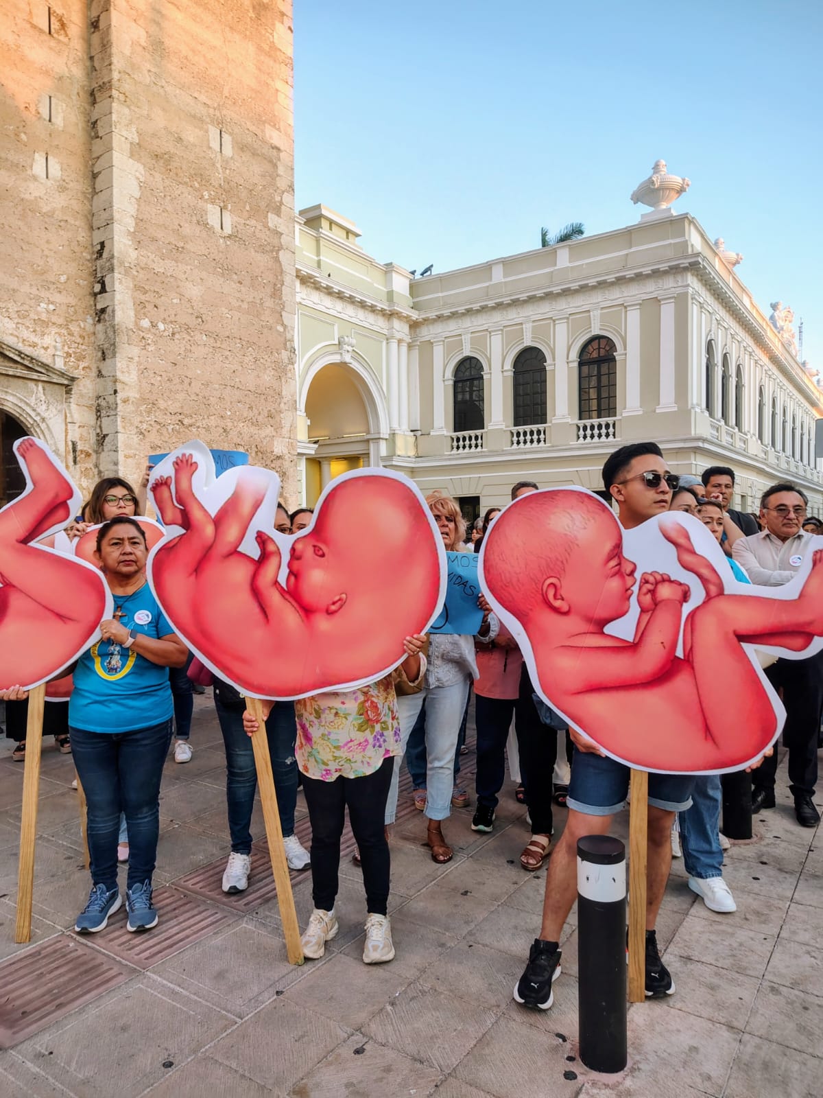 CONMEMORAN EN MÉRIDA EL DIA MUNDIAL DEL NIÑO POR NACER