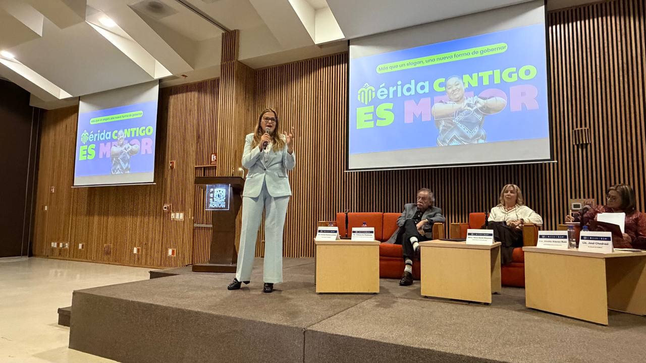 CECILIA PATRÓN EXPONE MODELO DE PARTICIPACIÓN CIUDADANA EN LA UNAM
