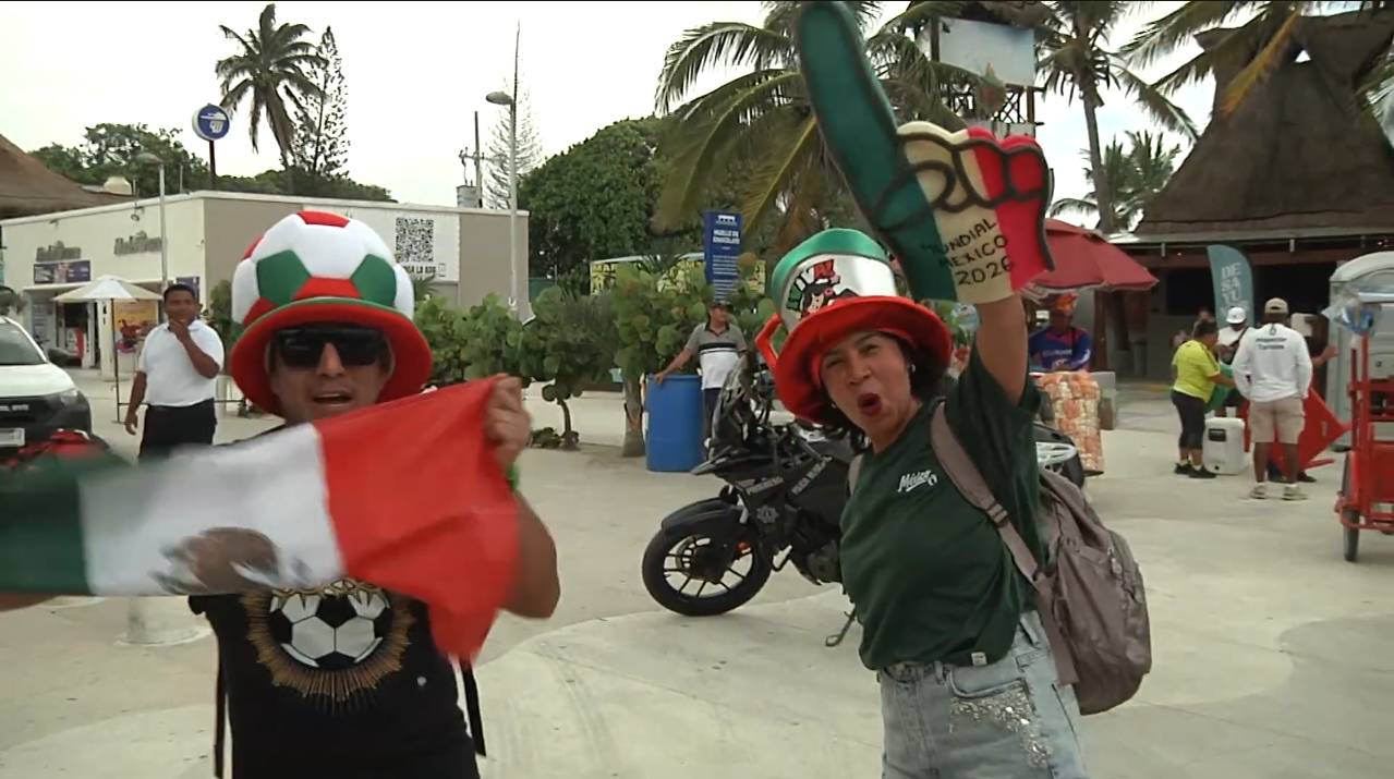 AFICION MEXICANA DISFRUTA DE LA FIESTA FUTBOLERA