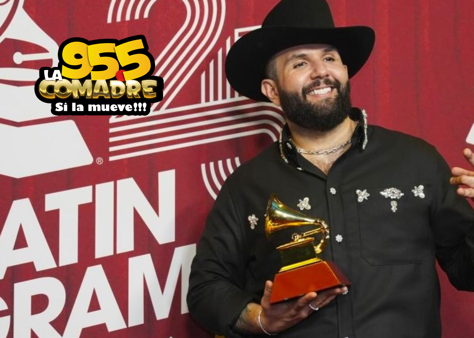 Carín León gana el Latin Grammy por su álbum Palabra de To´s (Seca)