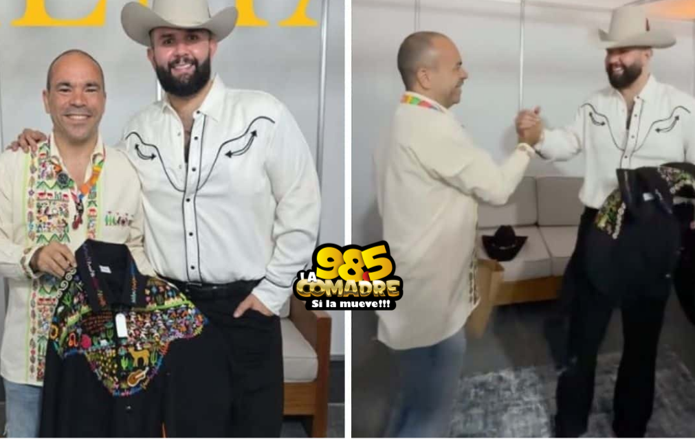 Carín León sorprende con camisa con dedicación a Hermosillo.