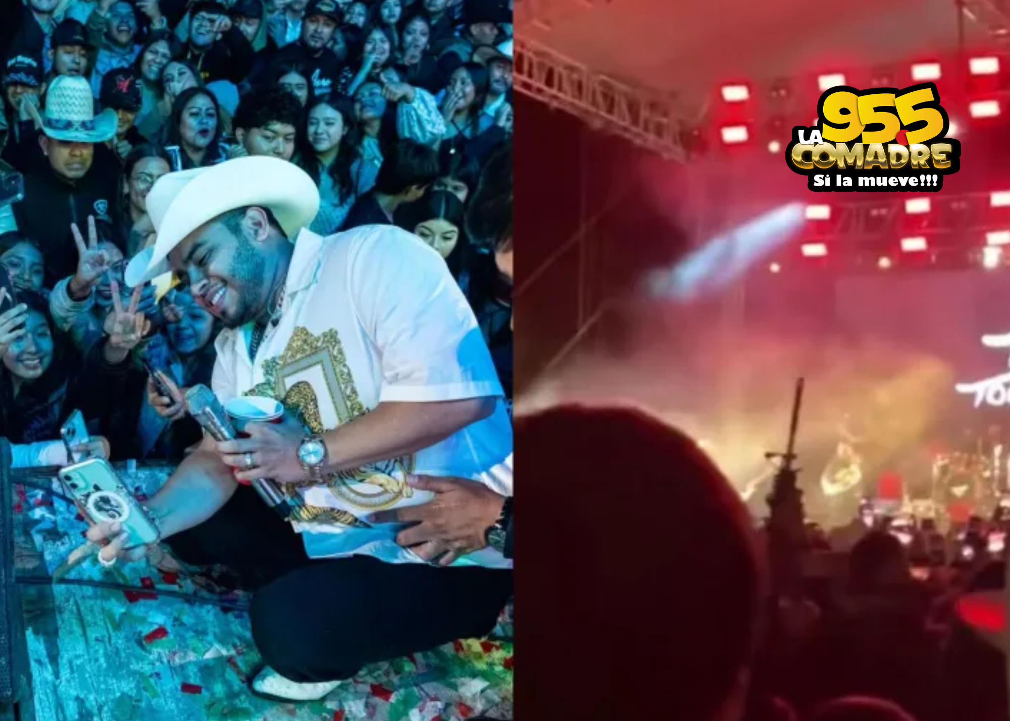 En concierto de Tito Torbellino Jr., hombres fueron captados disparando al aire