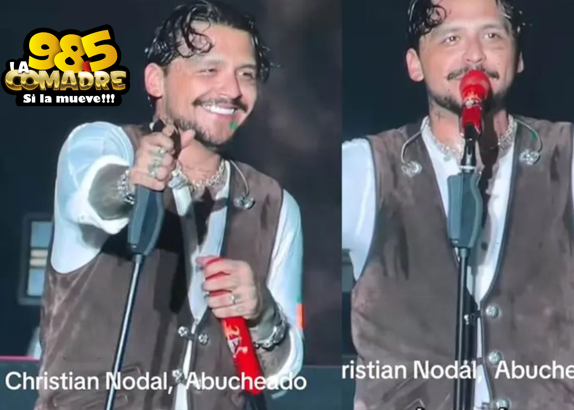 Nodal defiende su esposa Ángela Aguilar tras ser abucheada en concierto gratuito de la UANL