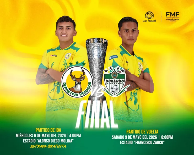 DEPORTIVA VENADOS ESTÁ EN LA FINAL