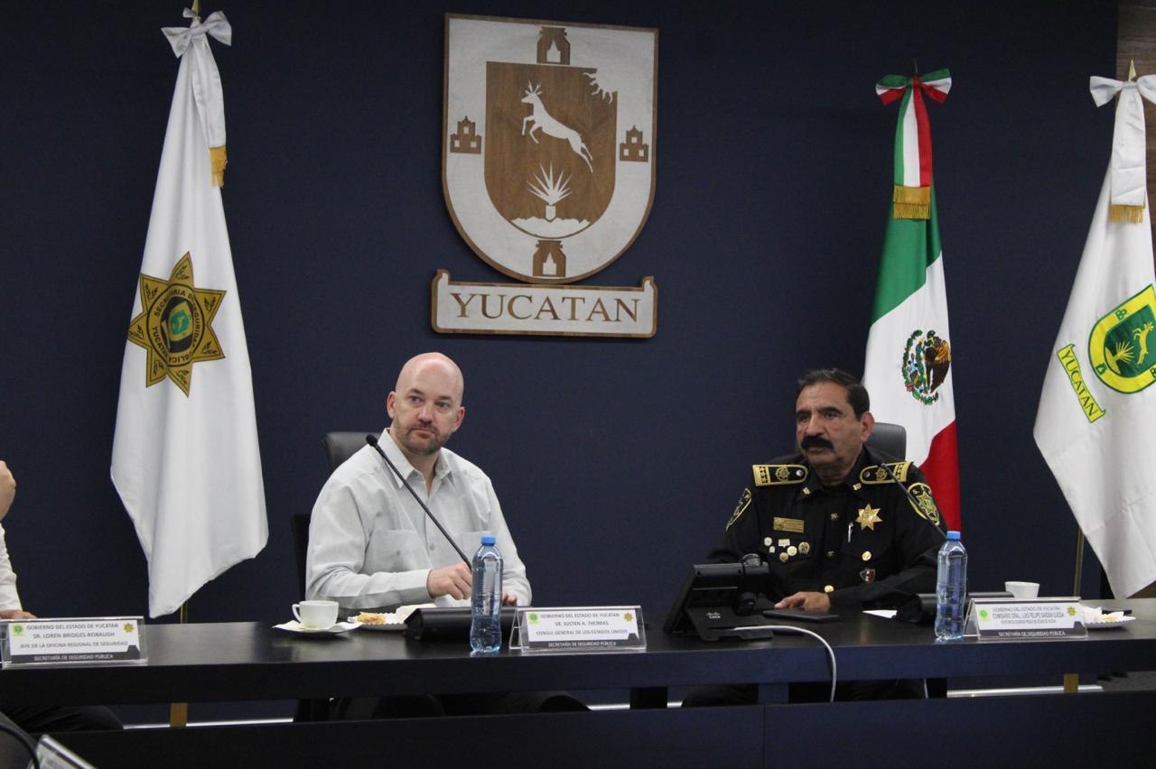 ESTADOS UNIDOS Y YUCATÁN UNEN FUERZAS POR LA SEGURIDAD