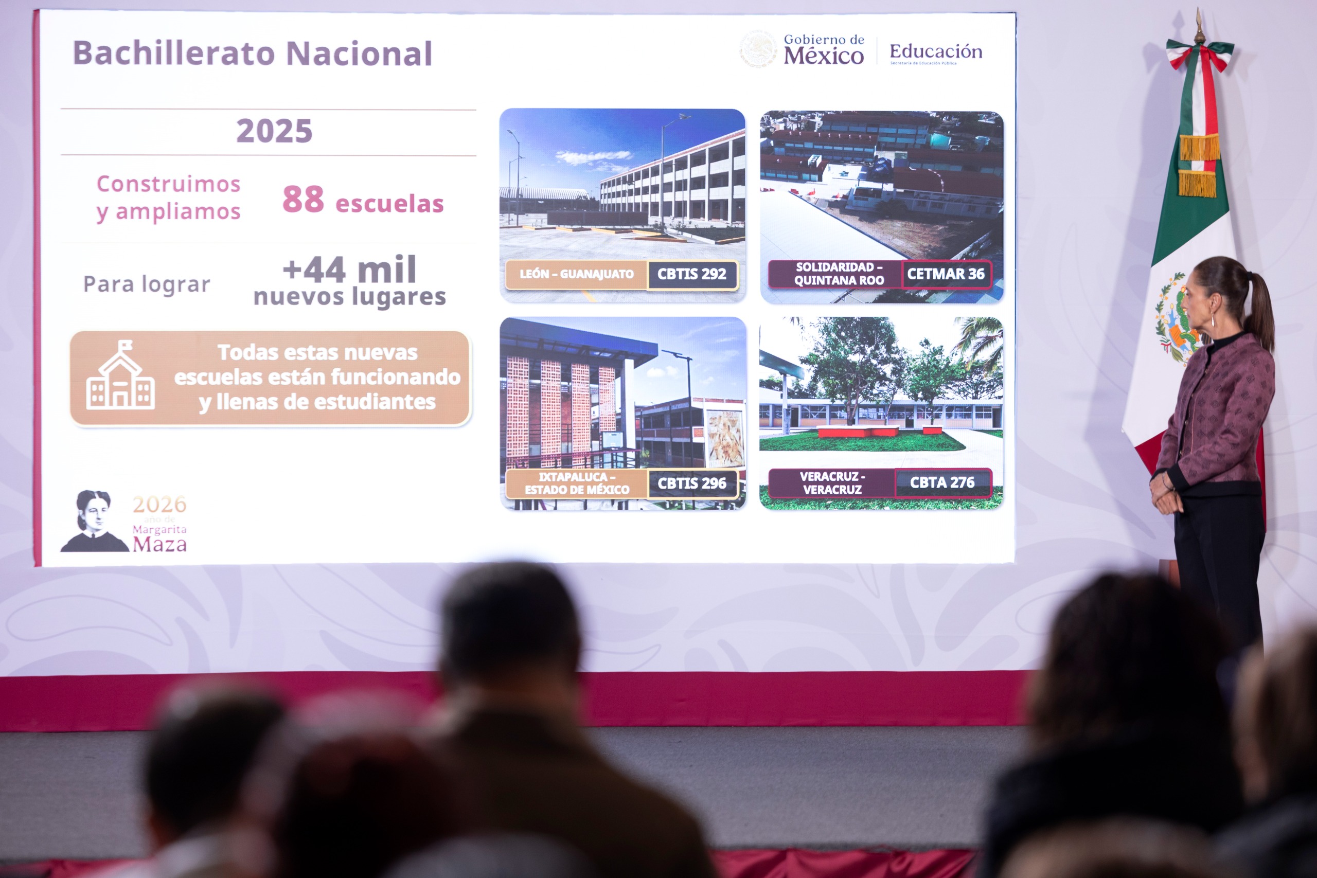 MÉXICO DUPLICARÁ META DE NUEVOS LUGARES EN PREPARATORIAS