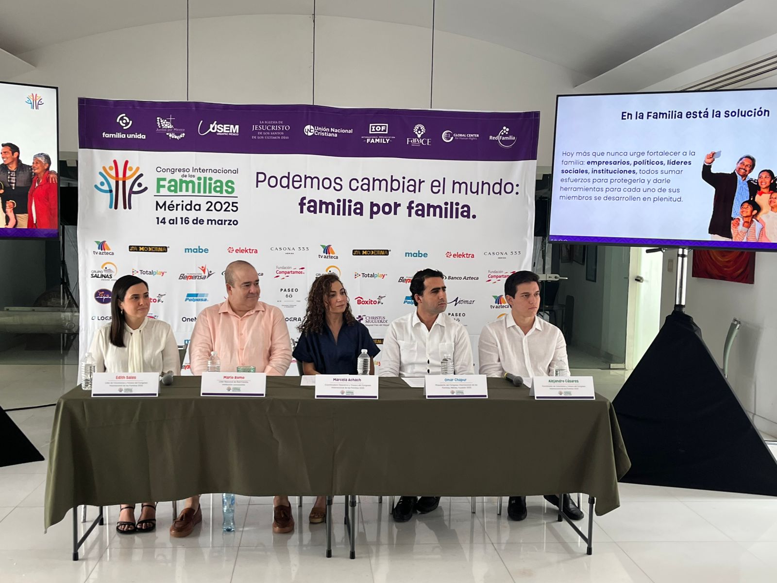 LLEGA A MÉRIDA EL CONGRESO INTERNACIONAL DE LAS FAMILIAS 2025