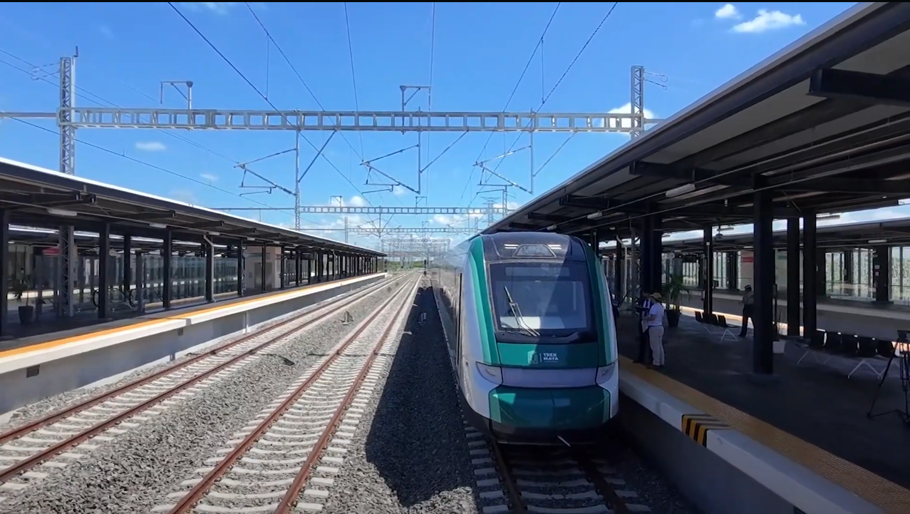 APOYA GUARDIA NACIONAL A USUARIOS DEL TREN MAYA