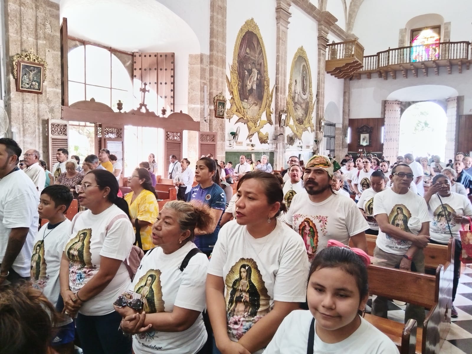 SE PREPARAN PARA EL ARRIBO DE PEREGRINOS A SAN CRISTOBAL