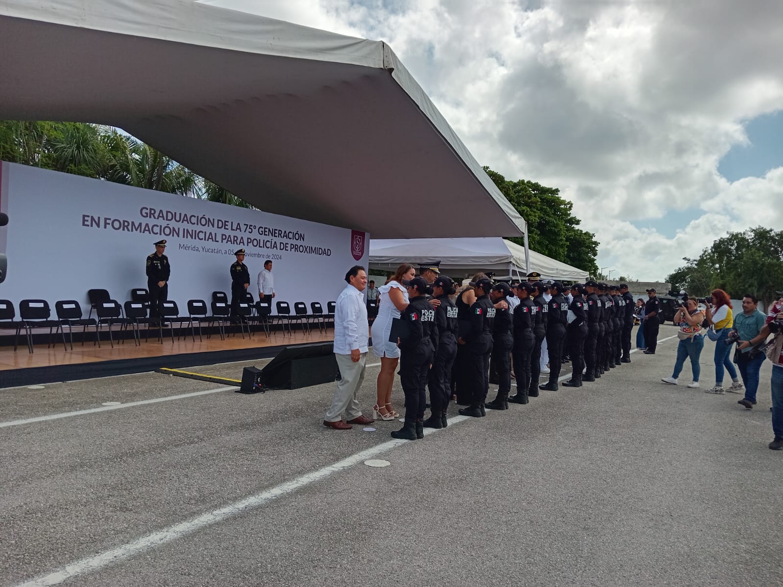 113 NUEVOS CADETES SE INTEGRAN A LAS FILAS DE LA SSP EN YUCATÁN