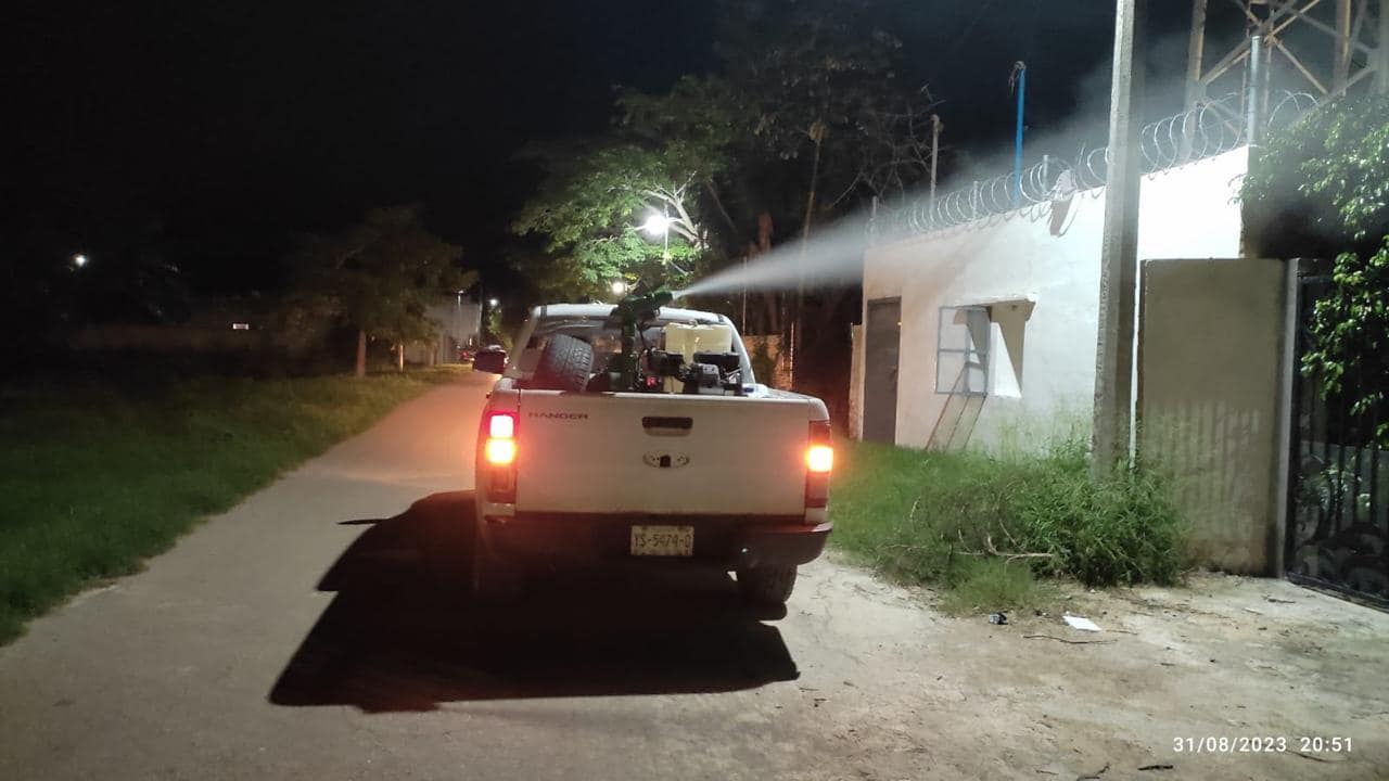 COMBATEN A LOS MOSQUITOS EN SEMANA NAVIDEÑA