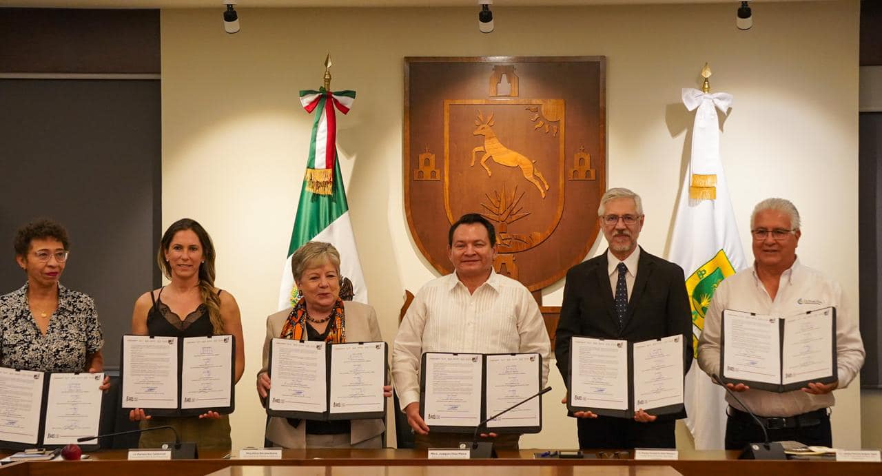FIRMAN CONVENIO SEMARNAT, CONAFOR Y PROFEPA CON EL GOBIERNO ESTATAL