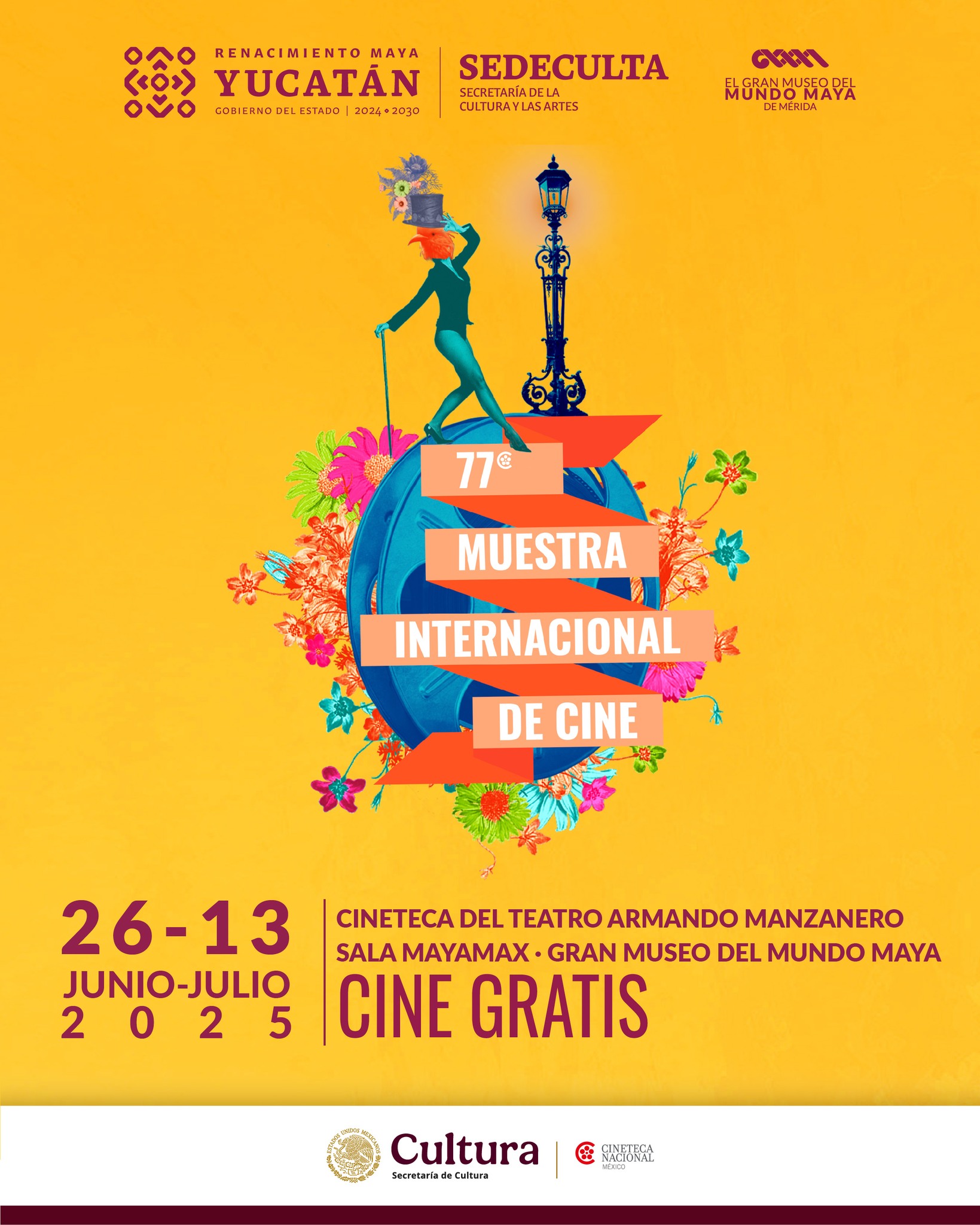 MUESTRA INTERNACIONAL DE CINE LLEGA A YUCATAN