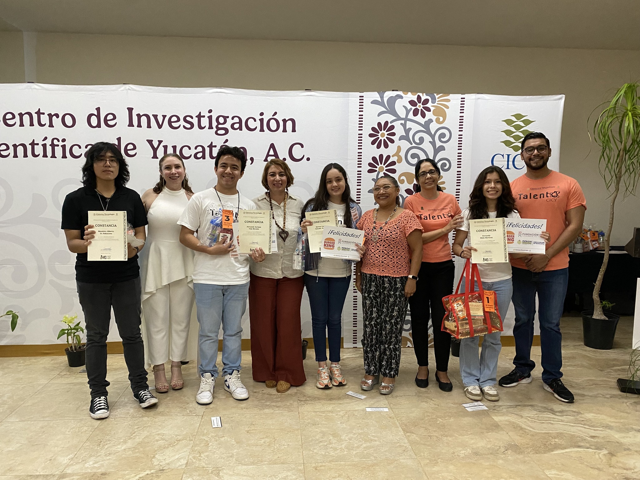 CONCLUYE FERIA DE CIENCIAS DE TALENTO CICY