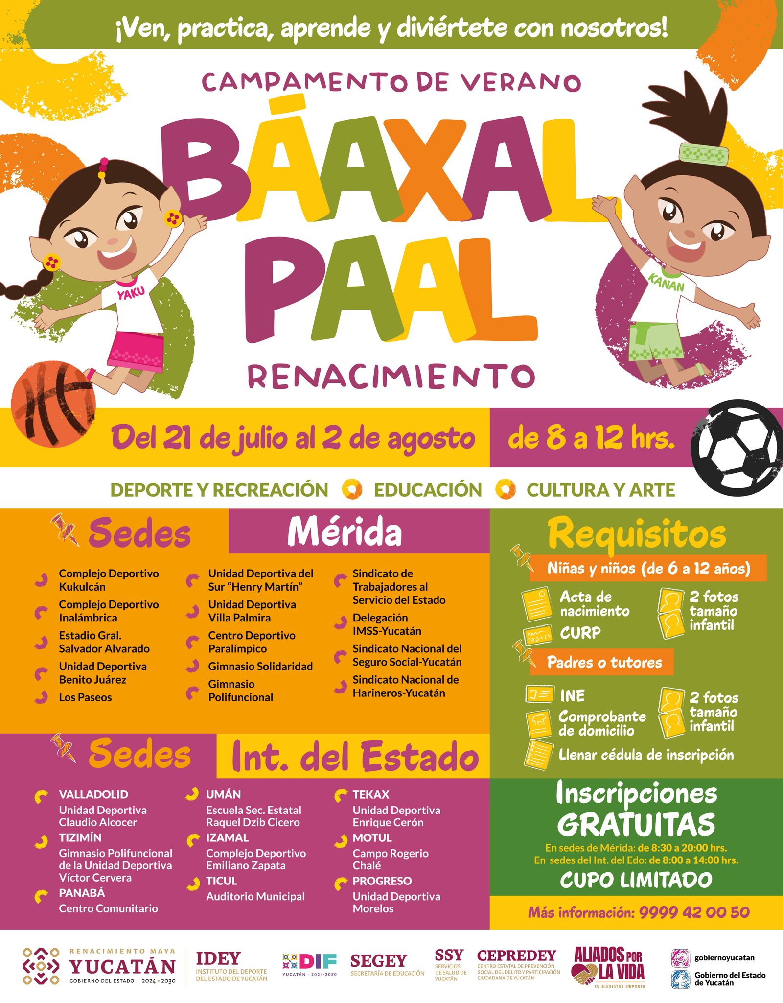  ESTE VERANO REGRESA EL BAXAL PAAL 