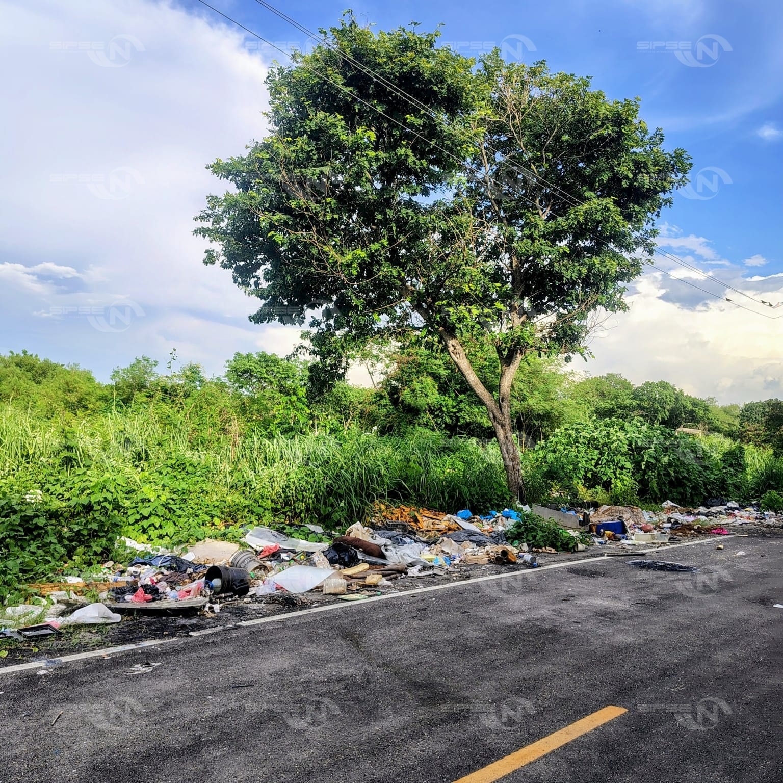 REPORTAN BASURERO AL AIRE LIBRE EN SAN MARCOS NOCOH